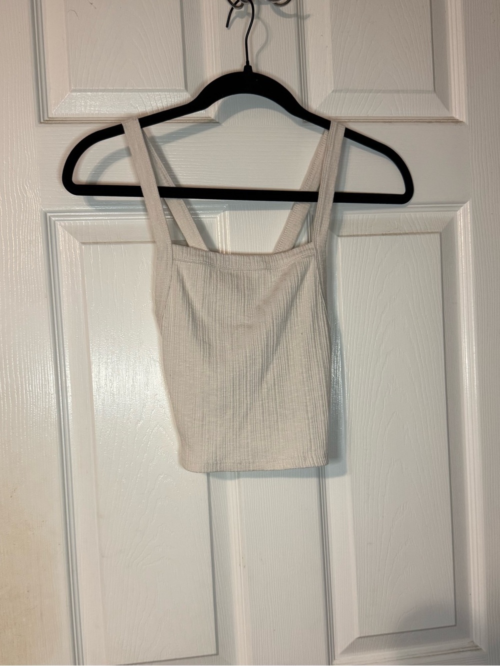 AMERICAN EAGLE cross back crop tank top - size medium